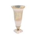 Load image into Gallery viewer, Decorative Vase - Silver Metal Glass with Acrylic Base, 15in