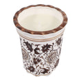 Load image into Gallery viewer, Scented Candle - Jasmine Brown and White Ceramic, 7 Oz