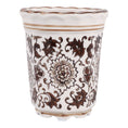 Load image into Gallery viewer, Scented Candle - Jasmine Brown and White Ceramic, 7 Oz