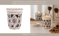 Load image into Gallery viewer, Scented Candle - Jasmine Brown and White Ceramic, 7 Oz
