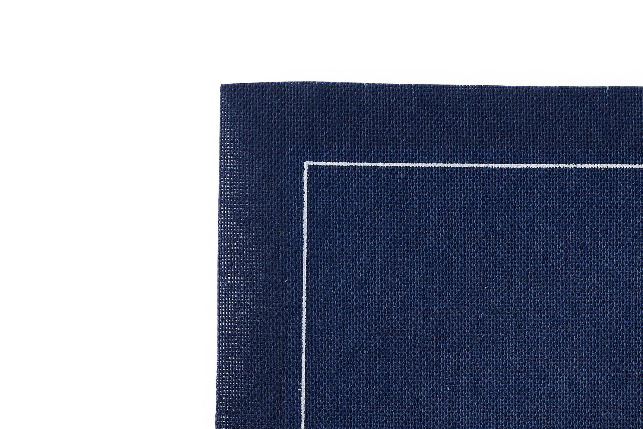 Cotton Cocktail Napkin Roll: Midnight City (Navy)