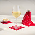 Load image into Gallery viewer, Exclusive Cocktail Napkin Stand in Silver
