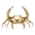 Load image into Gallery viewer, Brass Crab Sculpture Decor

