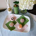 Load image into Gallery viewer, Cotton Cocktail Napkin Roll: Olive (Warm Green)
