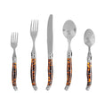 Load image into Gallery viewer, Laguiole Connoisseur 20pc 18/10 SS Tortoise Flatware Set
